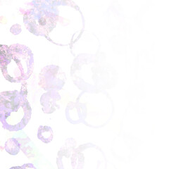 紫の綺麗な手描き模様の水彩テクスチャ背景