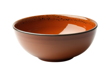 Detailed Cereal Bowl with Crisp, Clean Lines and Perfectly Round Shape: Isolated on Transparent Background