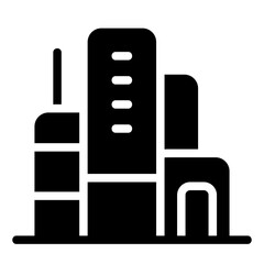 City Solid Icon