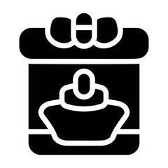 Fashion Corner Solid Icon