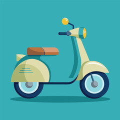 Obraz premium scooter vector