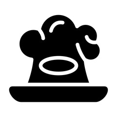 Hat Chef Solid Icon