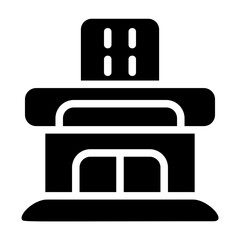Mall Solid Icon