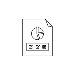 Data Analytics Line Icon Set | Business Intelligence, Statistical Analysis, Market Trends, Performance Metrics, Financial Reports, Data Visualization, and Digital Insights Collection