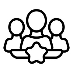 Team Line Icon