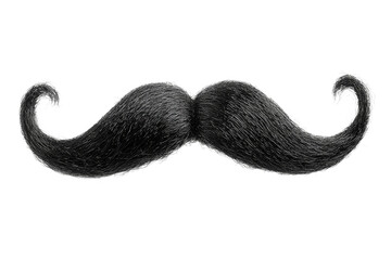 Creative black mustache for costume and fun
