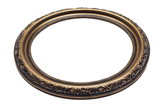 Elegant vintage ornate frame with intricate design