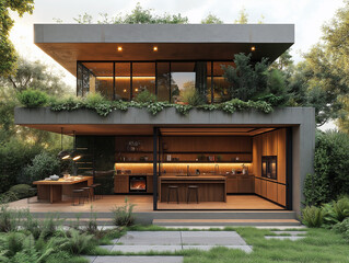 Modern Interiors with Mocha Mousse Tone
