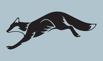 vector illustration of a wolf