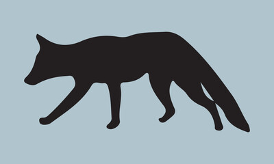 wolf head silhouette