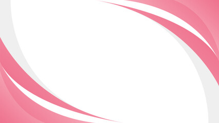 Abstract pink and white curve background. Pink beauty dynamic wallpaper. Template banner background for beauty products, sales, ads, events, web, pages and others