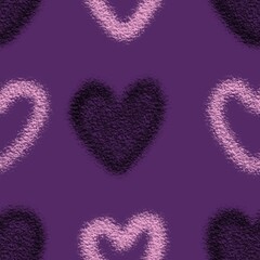 pink hearts background