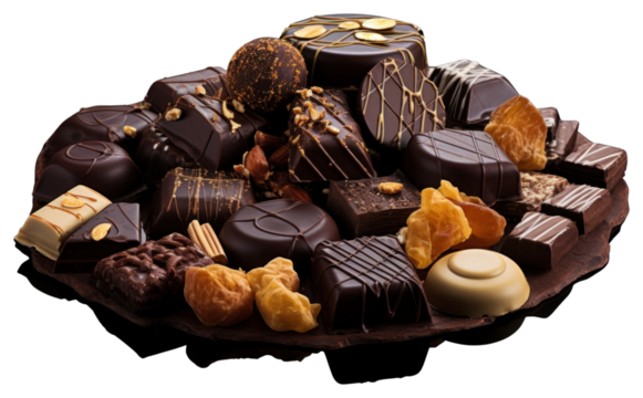 PNG Chocolates dessert food nut.