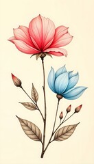 abstract floral background