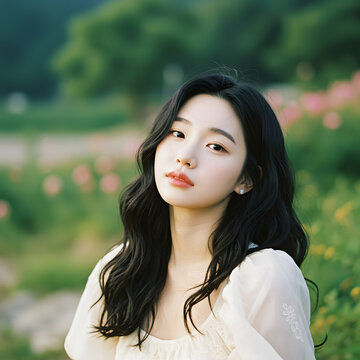 Korean Beauty Model