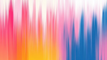 Abstract Ikat pattern, vibrant pastel colors, brushstrokes, good aerial control.