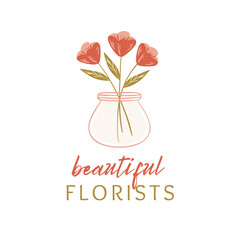 happy birthday card with flowers