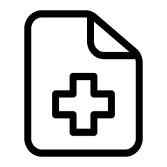 Medical Thin Icon