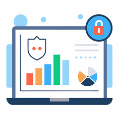 Cybersecurity analytics dashboard displaying real threat data for smart defense