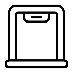 Scanner Line Icon
