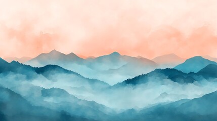 Sunset glow over hills pictures