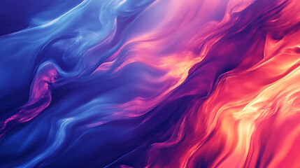 Obraz premium Abstract Colorful Swirling Fluid Art Design