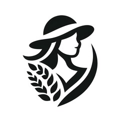 AI Generate of stylized, illustration, abstract, simple, elegant of Farmer with work tools. The design reflects rural life, hard works, farming traditions, and the celebration of Farmer’s Day.