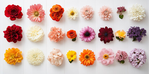 Fototapeta premium デイジー, コスモス, バラ, 薔薇, パーツ, カラフル, 生花, 花, 花束, ピンク, ばら, 花, 自然, 咲く, 全盛期, 美しさ, フローラル, キク属, 愛, 植える, ばら, 黄色, とぶ, 植物, 孤立した, 色, サマータイム, デイジー, まとまる, 結婚式, 美しい