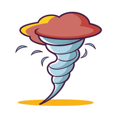 Tornado vector illustration design
