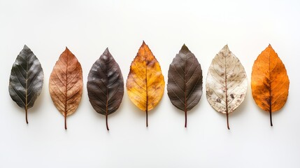 Autumn Leaf Gradient Colors
