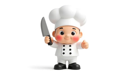 Cute cartoon chef