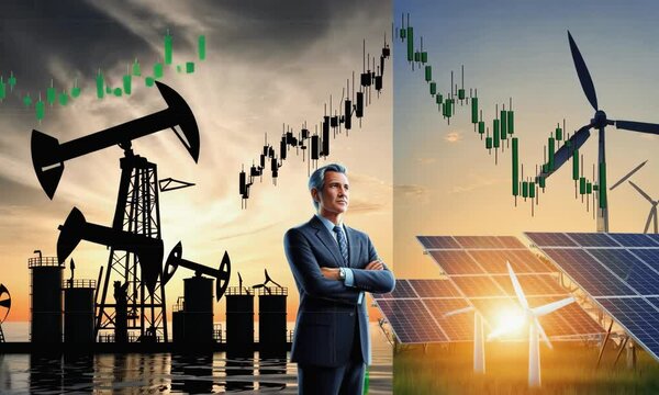 Energy sector insights oil and renewable resources financial trends global market analysis