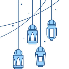 Islamic Lattern Decoration