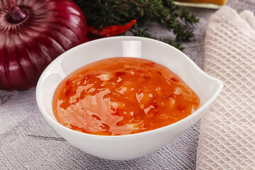 Asian sweet and sour chilli sauce