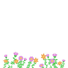 Colorful Spring Flower Illustration