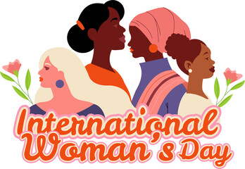 Happy Womens day Celebration Illustration