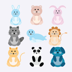 Animal cartoon characters