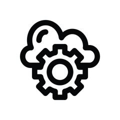 content management line icon. Clean and minimalist vector icon for websites, mobile apps, presentations, and logos. Fully scalable and customizable for any project.