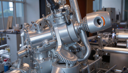 Mechanical gear wheels in robotic arm mechanism, advanced technology