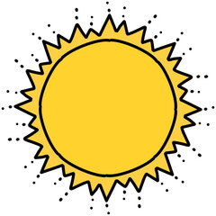 yellow paint splashes