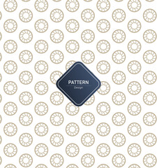 Abstract geometric circle background pattern.