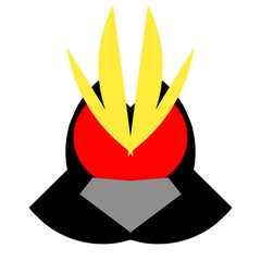 Doodle super hero helm