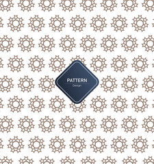 Seamless pattern with gold texture on white background.