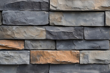 High-Quality Natural Stone Wall Texture - Perfect for Interior and Exterior Design, Modern and Rustic Wall Paneling, Elegant Earthy Tones, Ideal for Home Renovations, Architectural Projects
