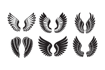 Obraz premium Angel Wings Illustration vector