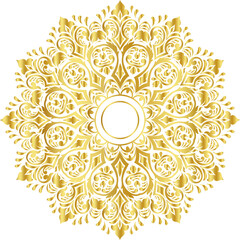 Elegant Gold Mandala Design