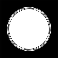 circular border frame.eps