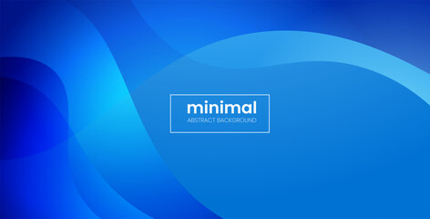 minimal abstract blue liquid gradient color with simple shape cool trendy design banner background. eps10 vector