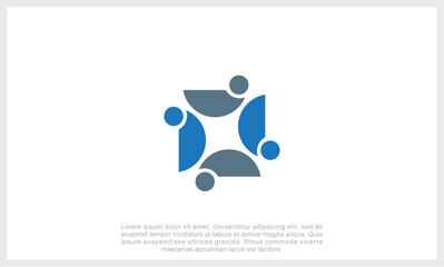 Human resources concept, target market and audience, focus group, public relations, vector icon - Vector