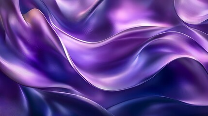 Obraz premium Abstract purple shiny silk textile swirling, drapery, background or texture, digital design, fashion, use
